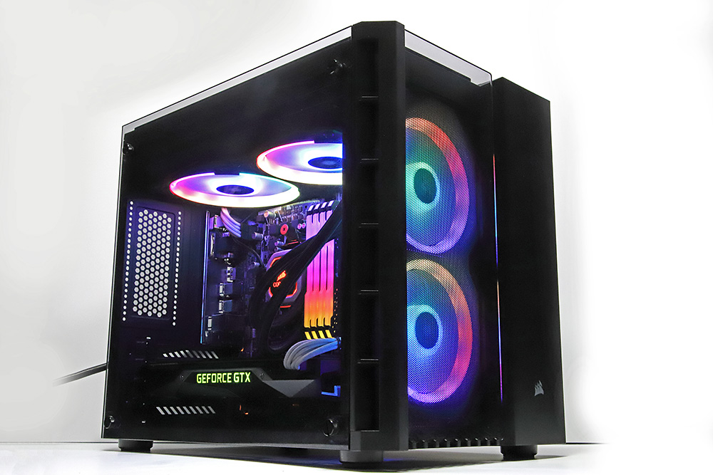 魅惑の“幻光PC”が簡単に組める、CORSAIRの「Crystal Series 280X」を