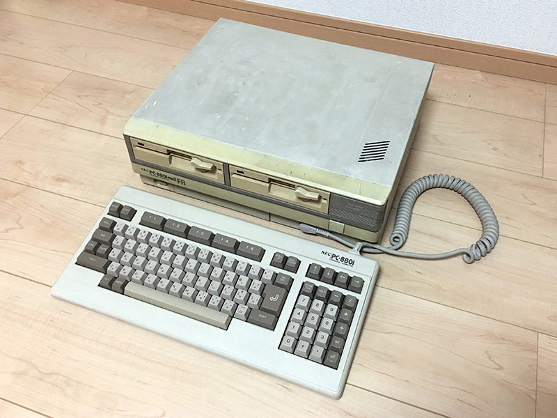 NEC PC-8801FA デスクトップPC 本体のみ NEC PC-8801FA デスクトップPC
