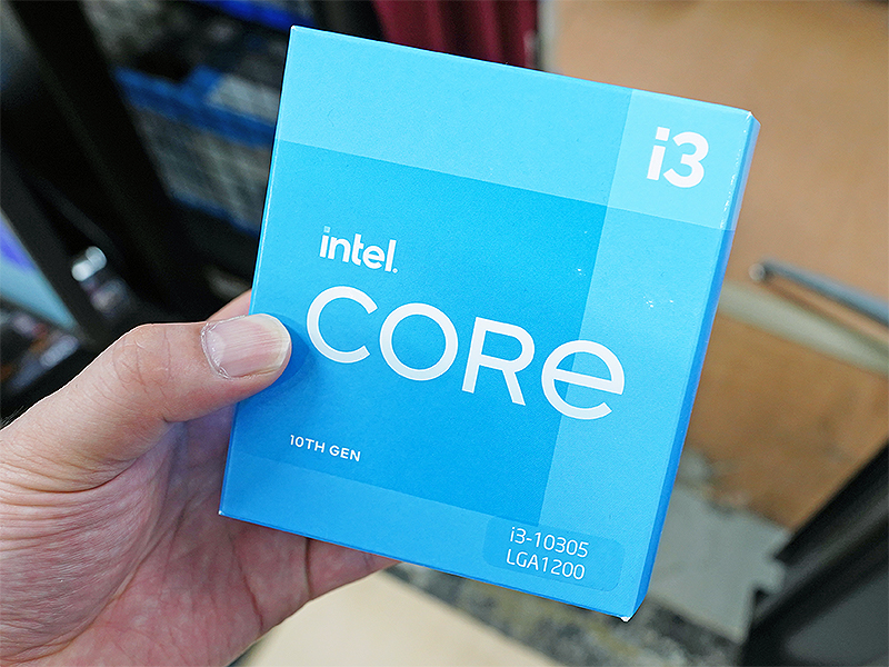 4コア/8スレッドの「Core i3-10305」が店頭入荷、ブースト時最大4.5GHz