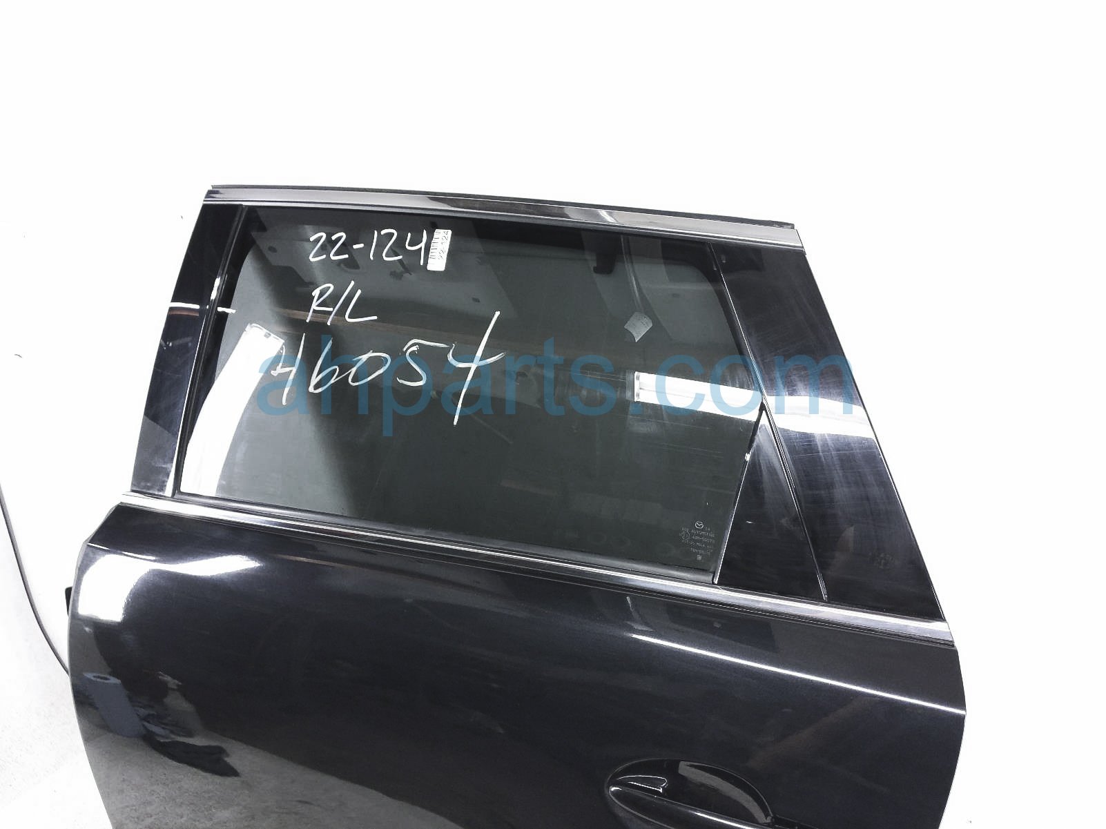 Sold 2019 Mazda CX-9 Rear Driver Door - Black - No Trim - TKY0-73