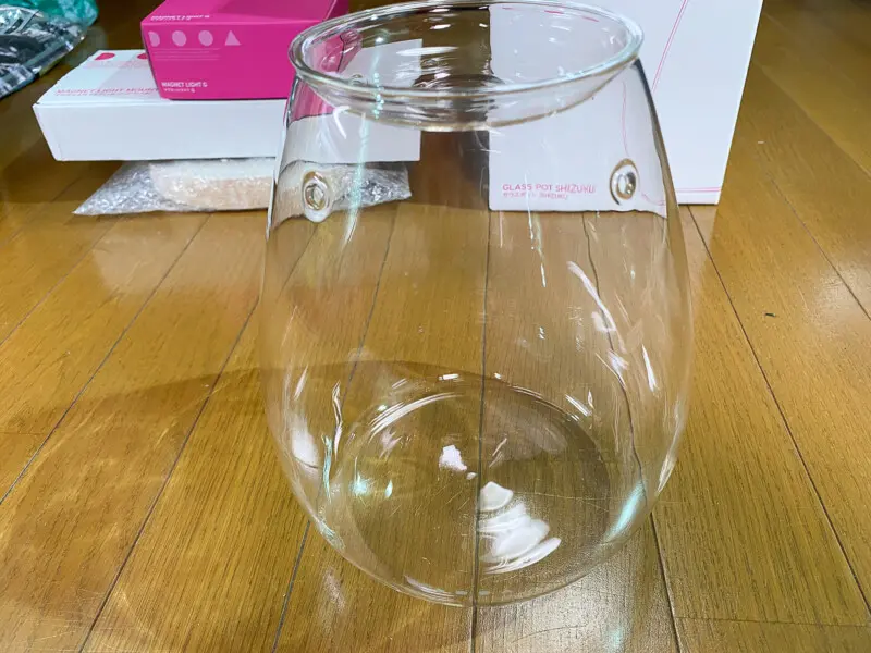 ガラスポット シズク レビュー(DOOA GLASS POT SHIZUKU