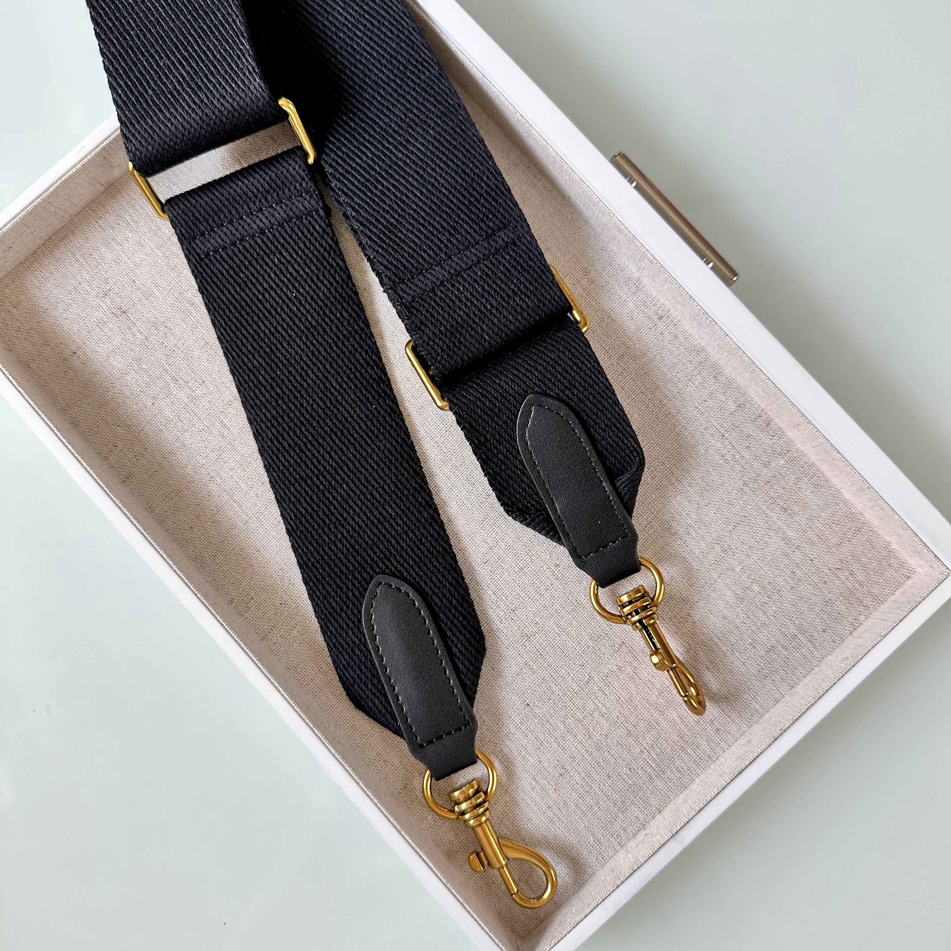 Multi Pochette Adjustable Canvas Strap – AiMeré Luxury Collection