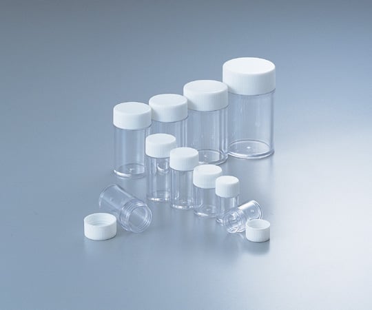 4-1024-01 スチロールねじ瓶 5mL 100本入 No.1 【AXEL】 アズワン