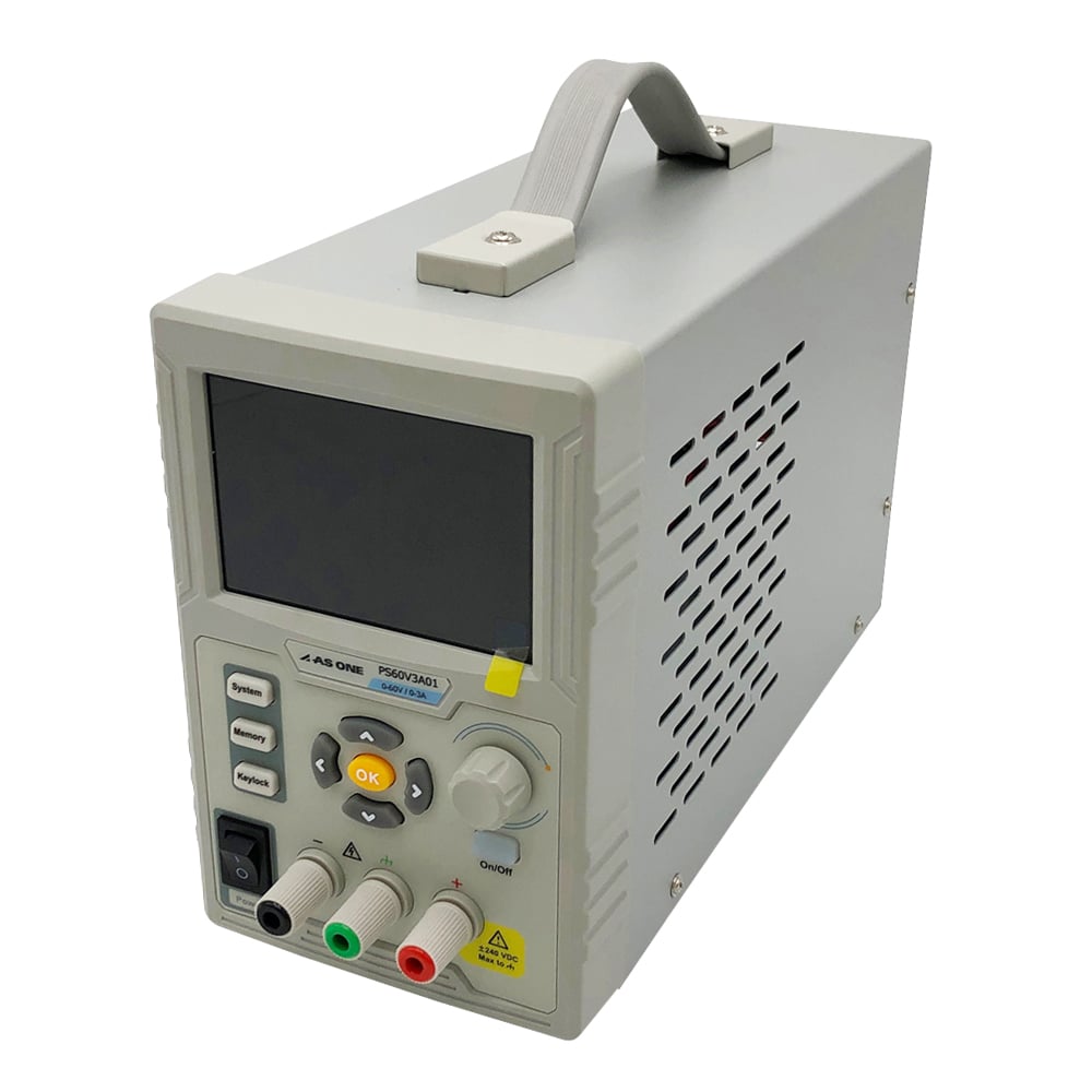 4-2690-01 直流安定化電源 0～30V/0～5A PS30V5A10 【AXEL】 アズワン