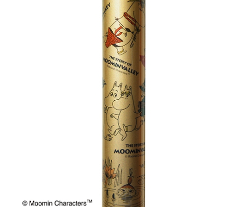 取扱を終了した商品です］ムーミン 4つ折り式ステッキ シャンパン