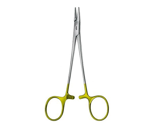 64-6367-78 超硬チップ付持針器 ベビー・クライルウッド 全長150mm