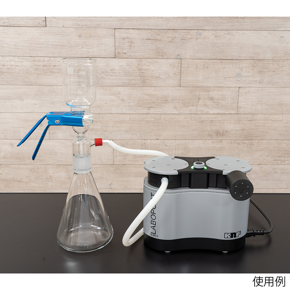 64-6360-88 防爆型・耐薬品性真空ポンプ 259×220×163mm N820G 【AXEL