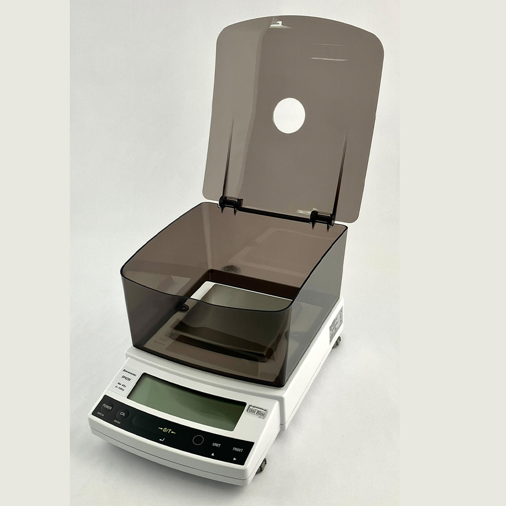 1-6735-12 上皿天びん UP-X・校正分銅内蔵タイプ 420g 最小表示：0.001