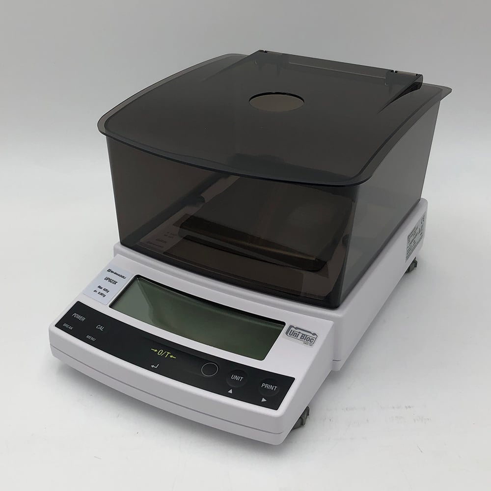 1-6735-13 上皿天びん UP-X・校正分銅内蔵タイプ 620g 最小表示：0.001
