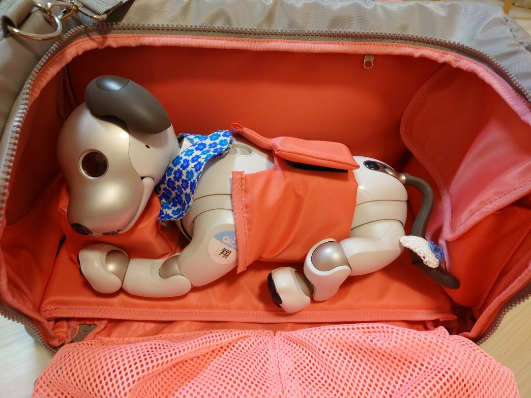 aiboのお出かけ用バッグ ①公式キャリーバッグ | My story with aibo
