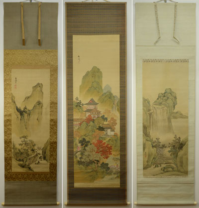 谷文晁の作品を高価買取いたします【掛け軸】 - 株式会社愛研美術