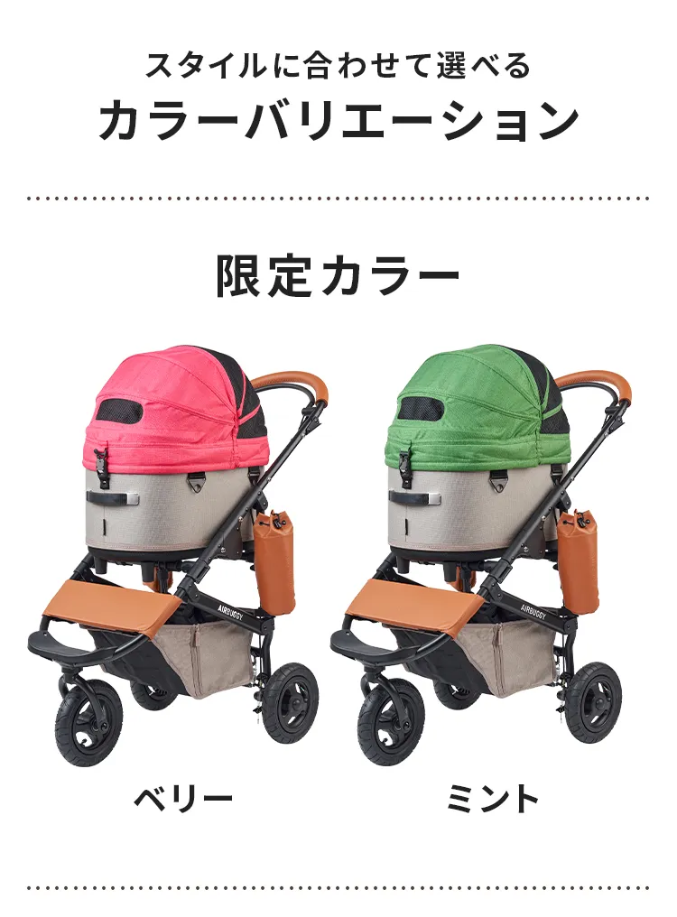 エアバギー ドーム3 ラージサイズ カカオカラー AirBuggy for Pet