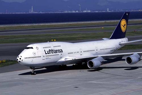 ルフトハンザ・ドイツ航空 Airlinertags B747-400M ホワイト