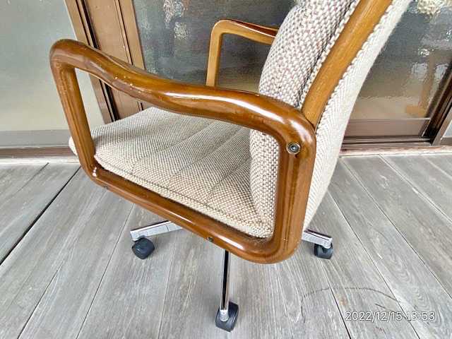 カリモク karimoku 昭和 レトロ 回転椅子 高級チェア アンティーク