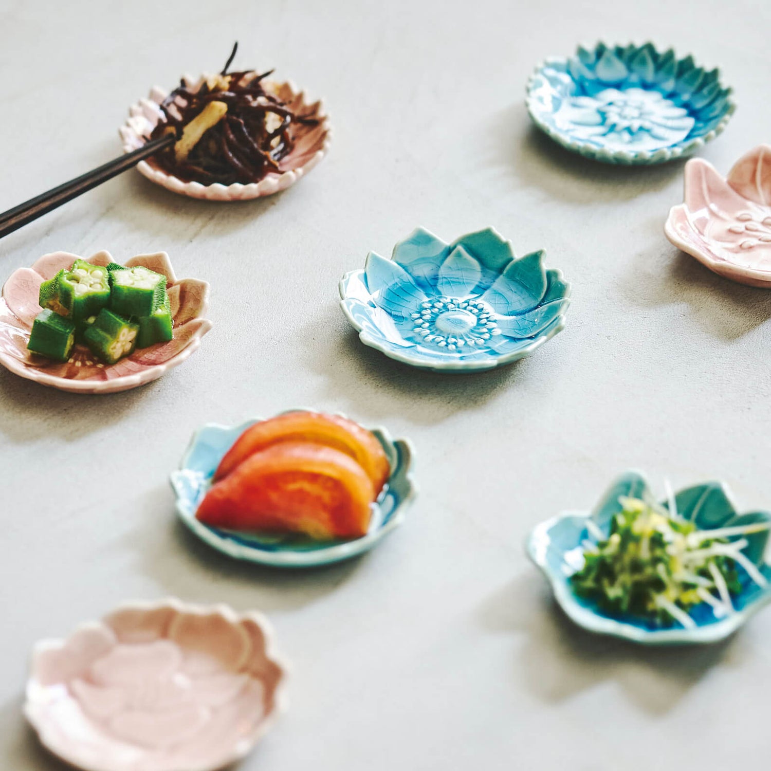 形 ダリア 豆皿 7cm | aito製作所 | 美濃焼・瀬戸焼を中心とした和食器