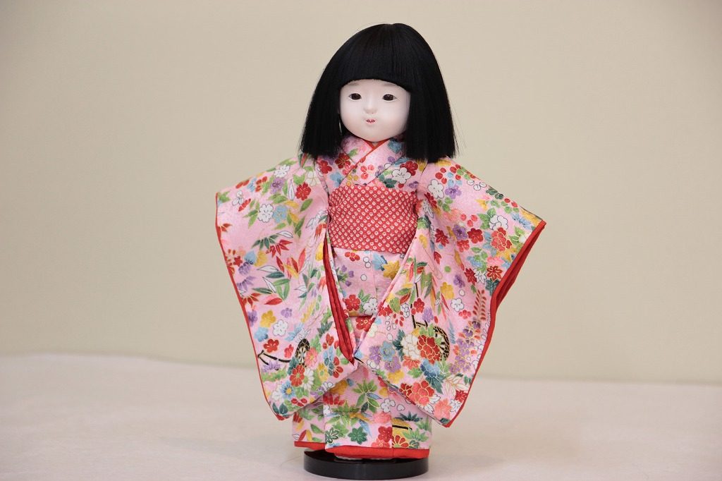 市松人形 ☆無銘☆15号 可愛いお嬢さん 市松人形 ☆無銘☆15号