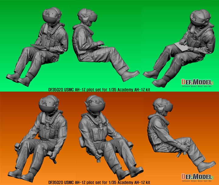 Buy USMC AH-1Z Viper pilot set online for28,50€ | AK-Interactive