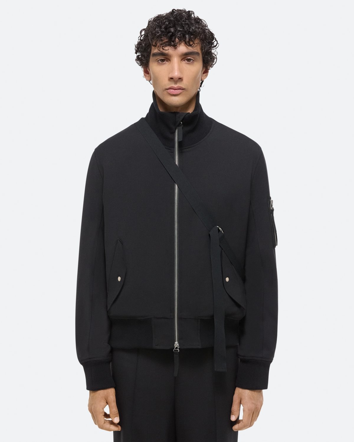 Helmut Lang Seatbelt Bomber Jacket | HELMUTLANG.COM