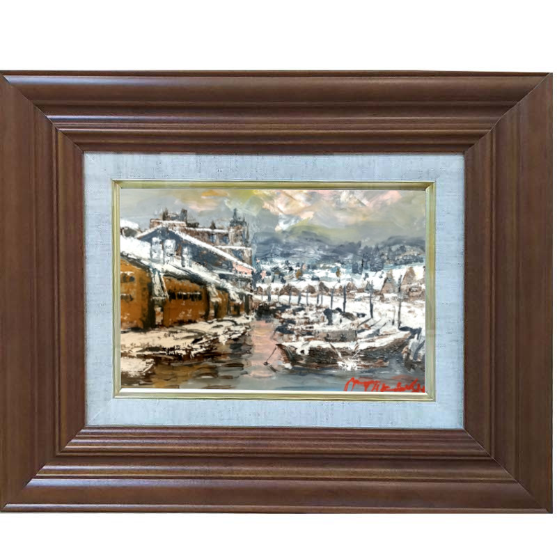 北海道札幌 絵画 販売 蒼い画廊(あおいがろう） 油絵 作品紹介