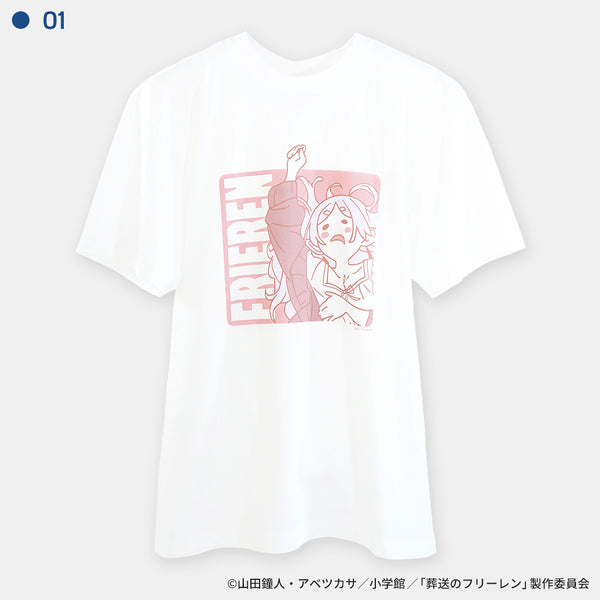 葬送のフリーレン 寝相 Tシャツver.2 – AOZORAGEAR(アオゾラギア