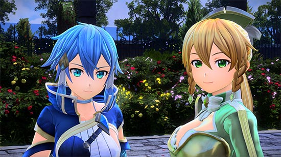 ソードアートオンラインアーケード アスナ、シリカ、アリス、リーファ