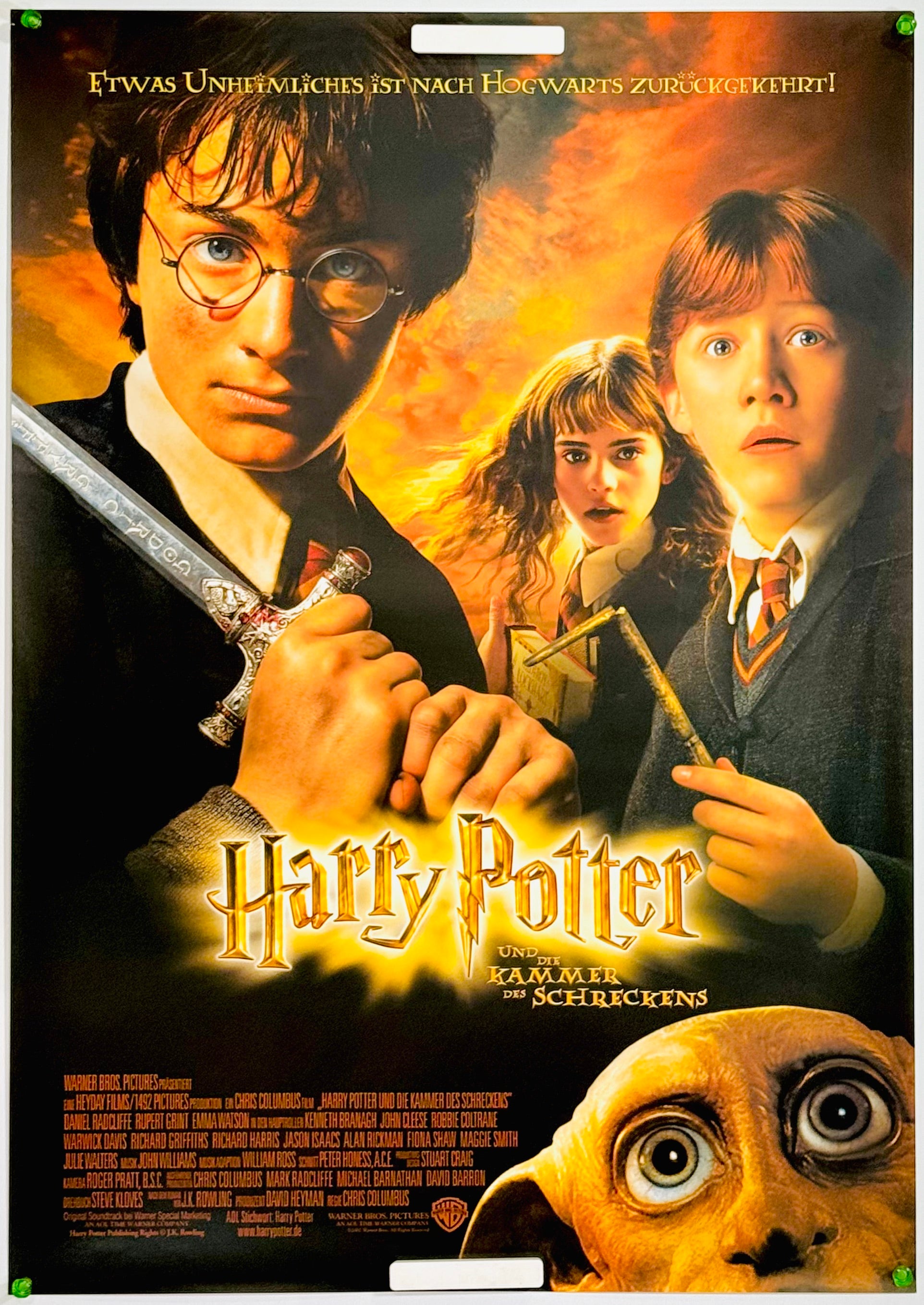 120x180ハリーポッターと秘密の部屋 ポスターB 120x180ハリーポッター