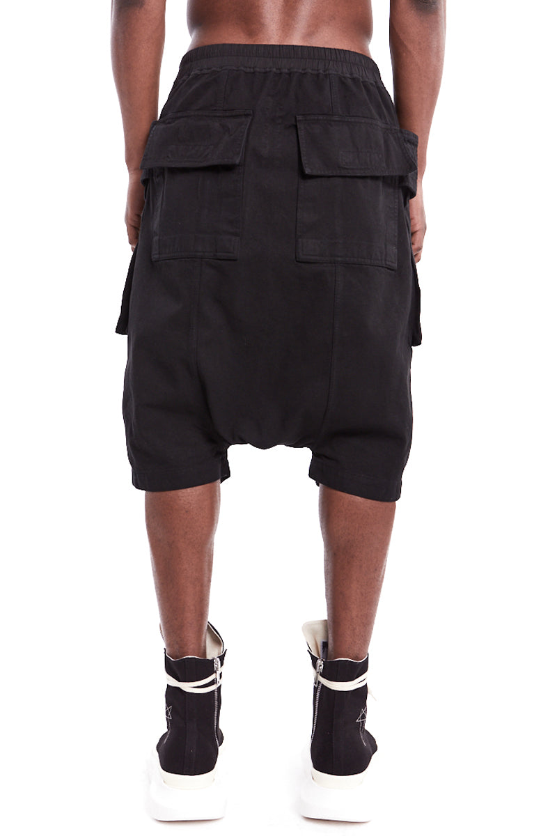 rick owens drkshdw エナメル加工 サルエルショーツ セール Rick Owens