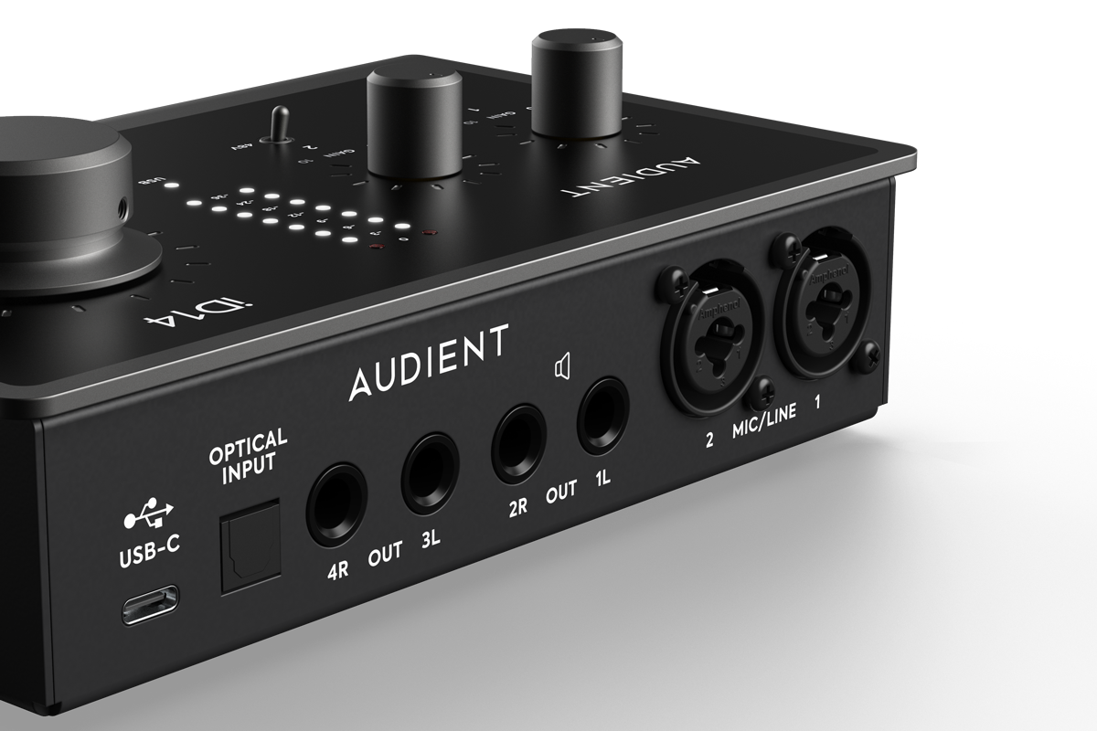 AUDIENT | iD14mkⅡ | USB オーディオ・インターフェイス | 製品情報