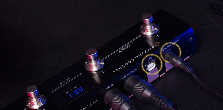 HOTONE | AMPERO CONTROL | MIDIコントローラー | 製品情報 LINE6