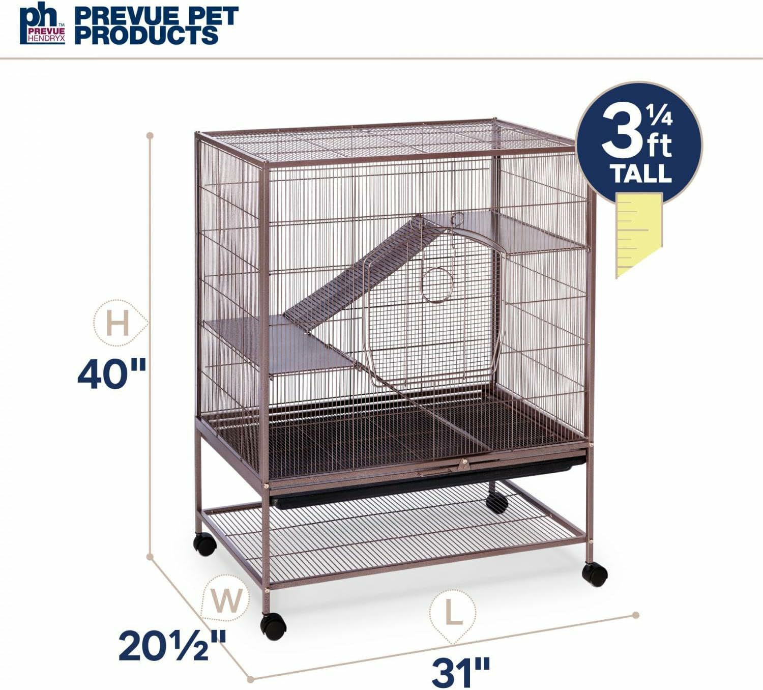 小動物用 ケージ プレビューペット PrevuePet ラット・チンチラケージ