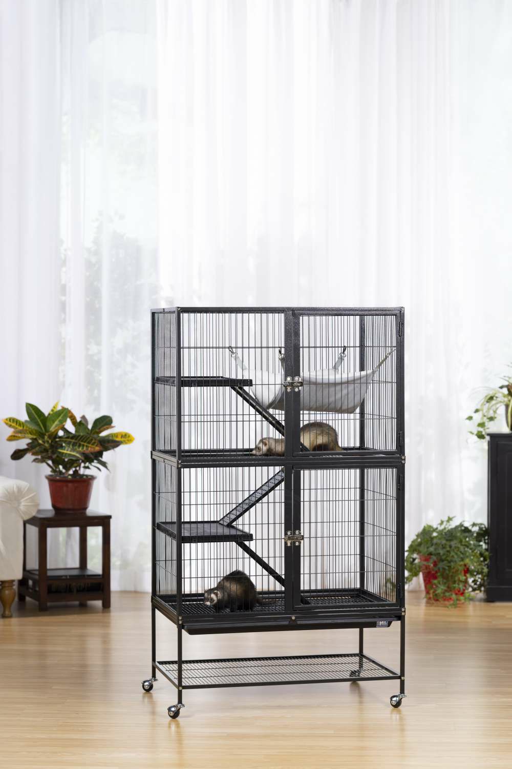 小動物大型ケージ GB エクステリア ワゴンフェレット 多頭飼い 楽天