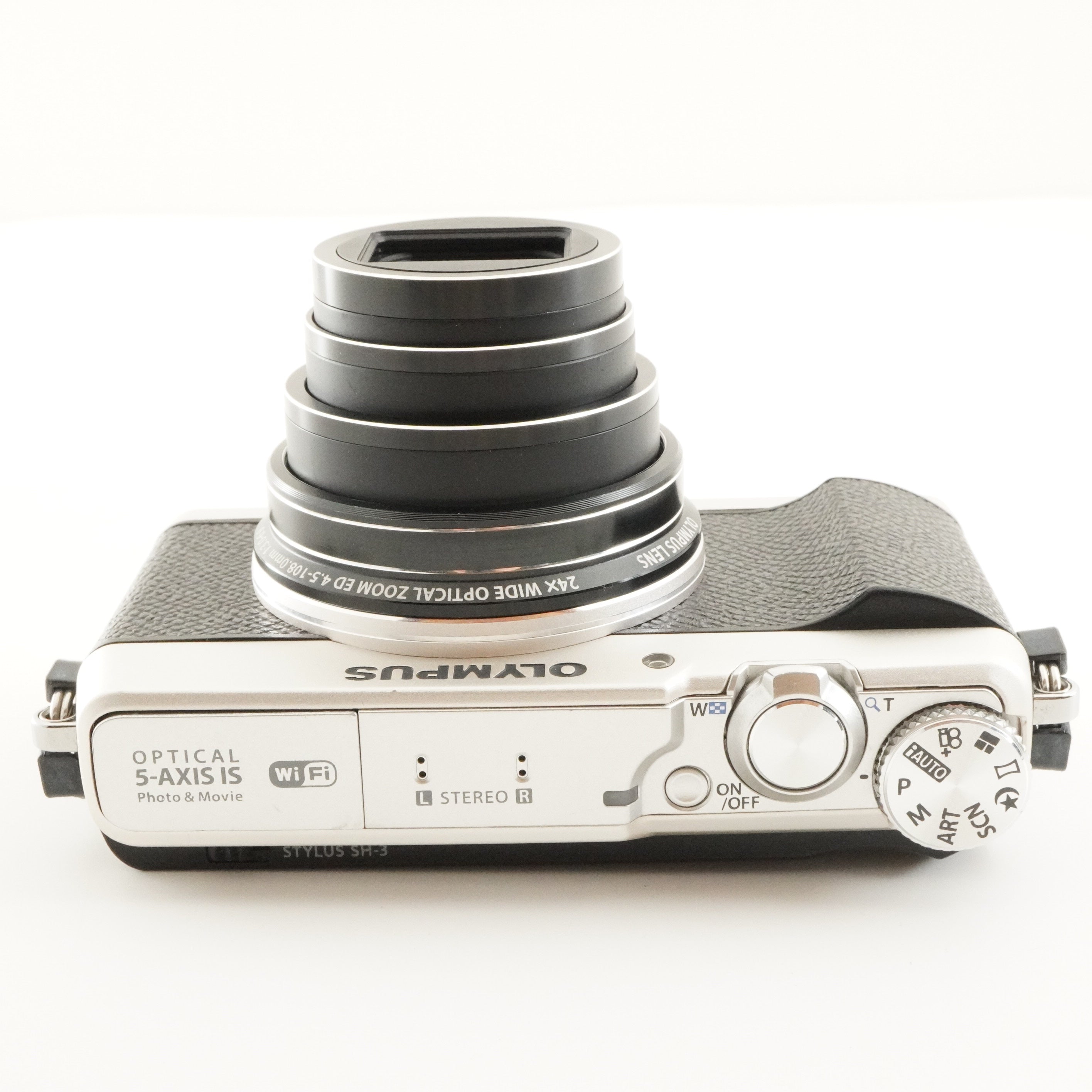 OLYMPUS STYLUS SH-3 Silver In Box +4GB SDHC Card Digital Camera