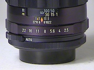 The Super Takumar 135 mm f/ 2.5 (P.No.43801) Lens. Specs. MTF