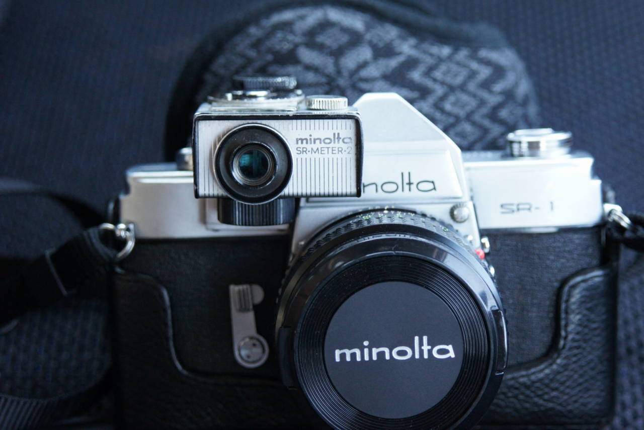 Minolta SR-1 一眼レフカメラ 50mmレンズ Minolta SR-1 一眼レフカメラ