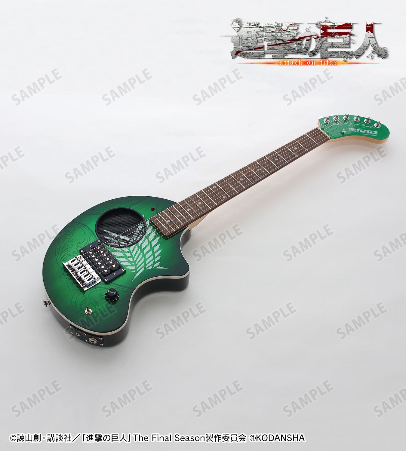 FERNANDES/フェルナンデス ZO-3 ゾウさん アンプ内蔵エレキ ギター