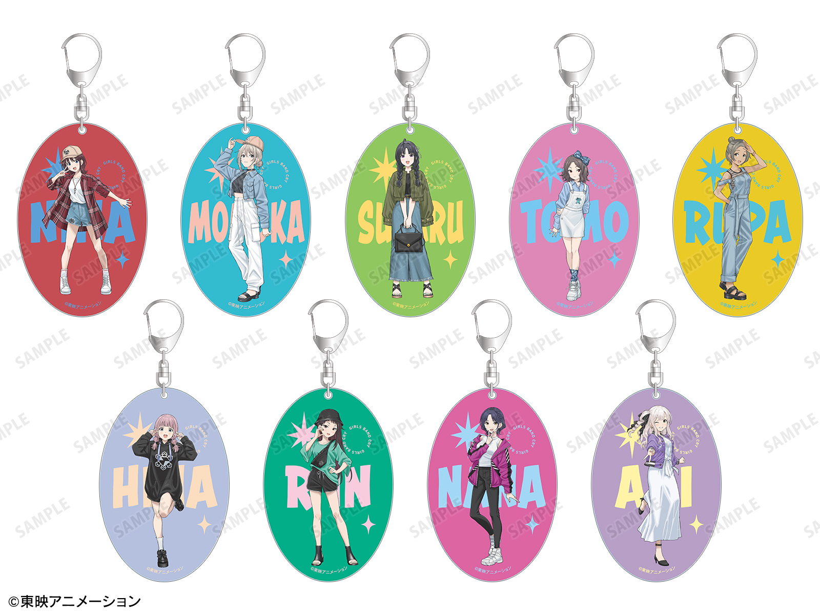 ガールズバンドクライ 店舗特典付 カラオケの鉄人 缶バッジ 書き下ろし