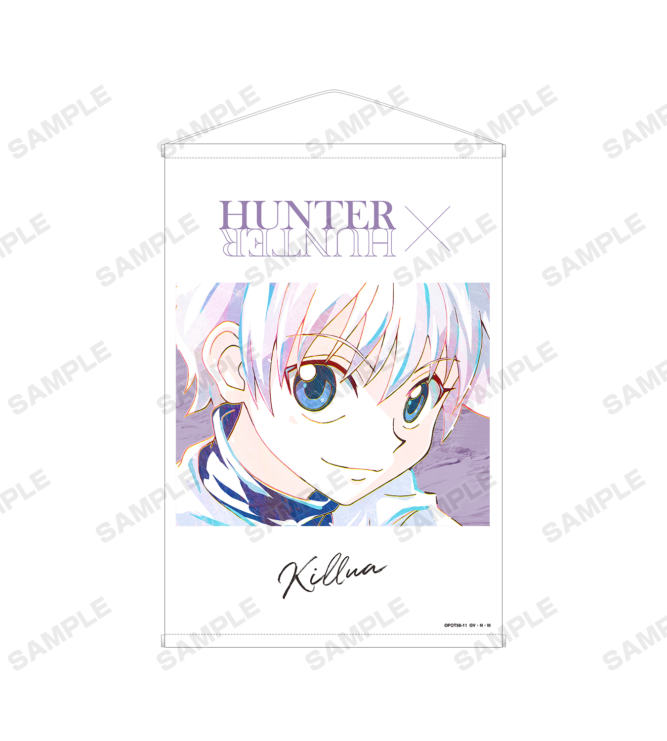 希少 ハンターハンター アニメイトカフェ キルア タペストリー