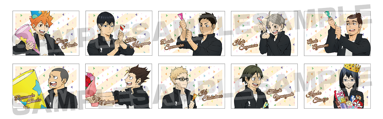 ハイキュー!! TO THE TOP』烏野バースデーパーティー in 東急ハンズ