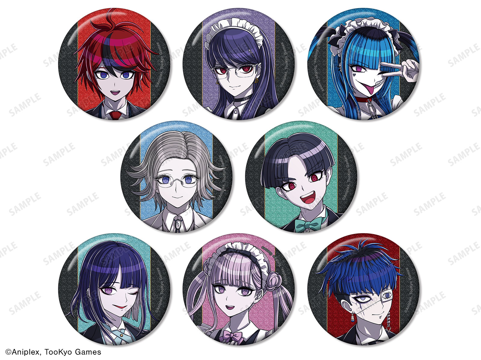 蒼月衛人 缶バッジ HUNDRED LINE ハンドレッドライン HUNDRED LINE 缶