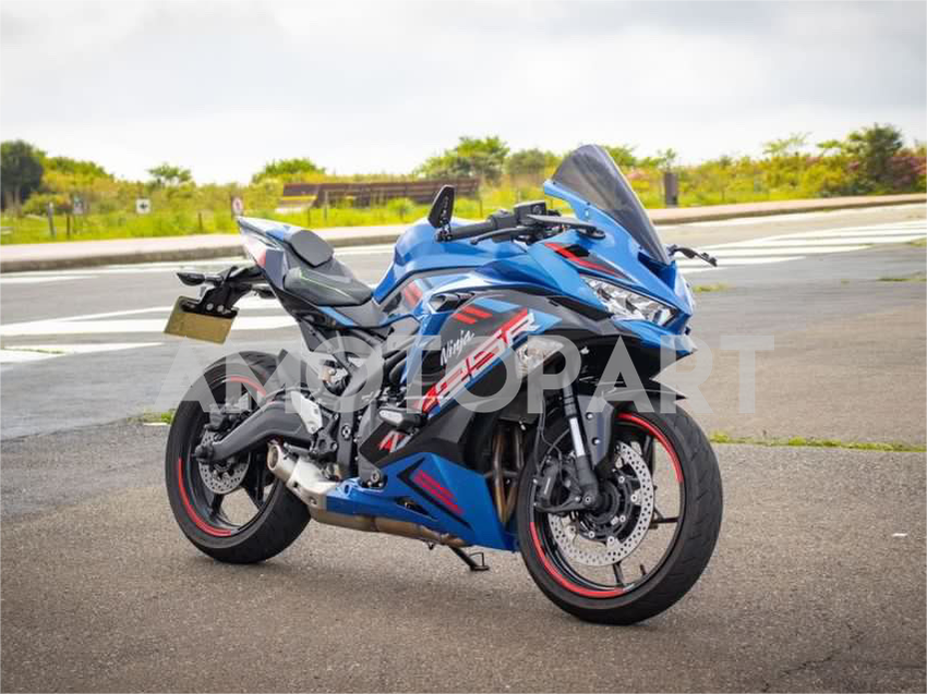 Amotopart 2019-2024 Kawasaki Ninja ZX25R ZX4R ZX4RR レッド ブルー