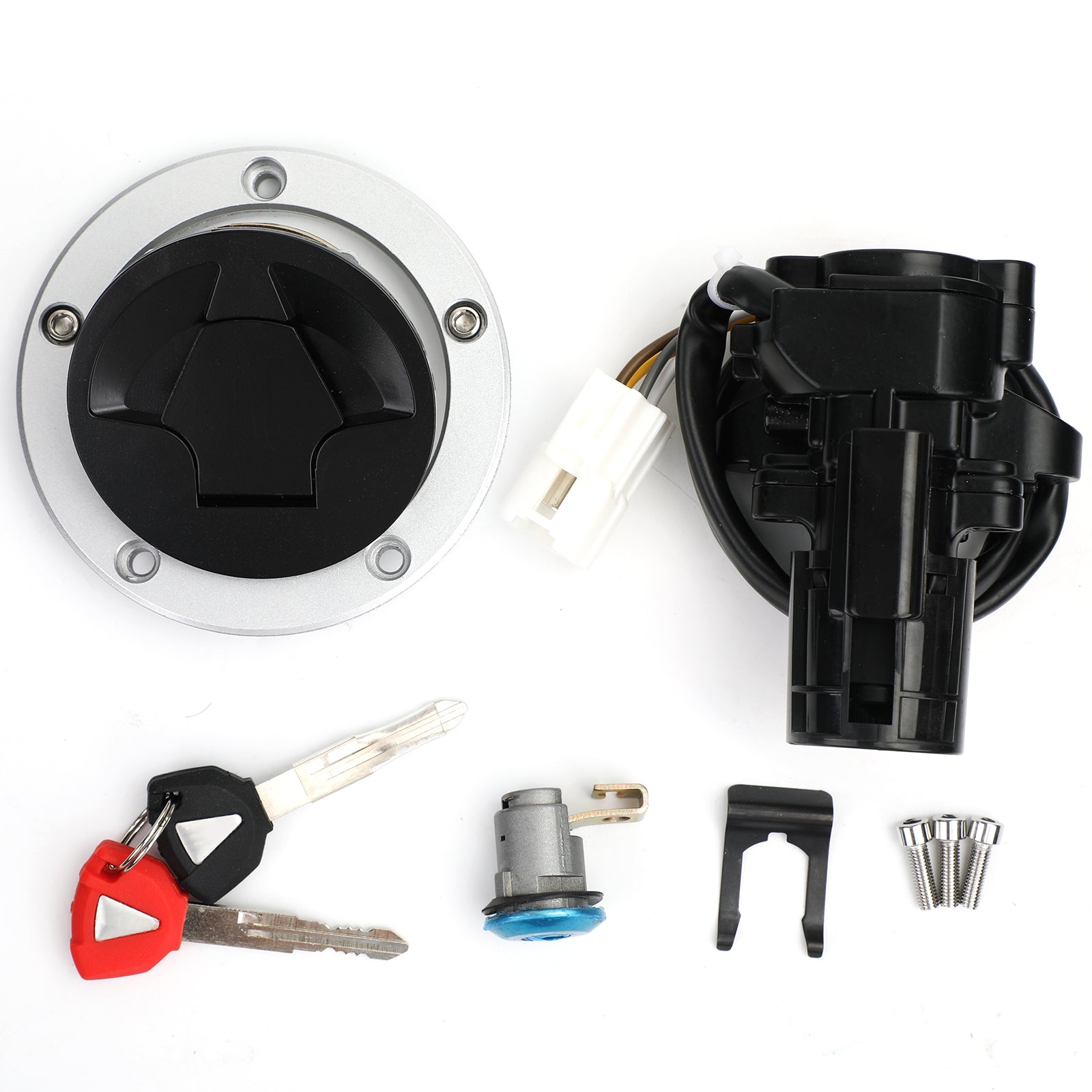 11-19 Kawasaki ZX636 ZX1000 Ninja ZX 6R 10R Ignition Key Switch Lock S