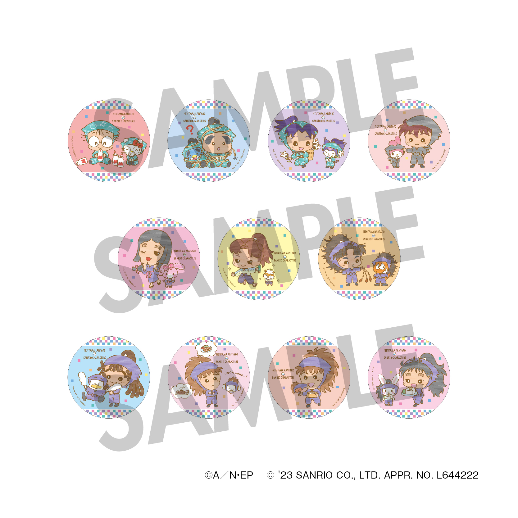 AMO CAFE WEB SHOP / ○忍たま乱太郎 × サンリオキャラクターズ 第一弾