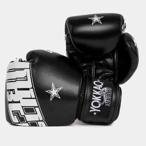 レア YOKKAO ボクシンググローブ 8oz ブラックブルー レア YOKKAO