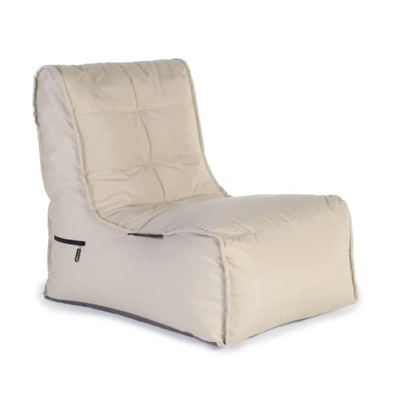 ambient lounge ファー付きクッション オーバル型 バタフライソファ