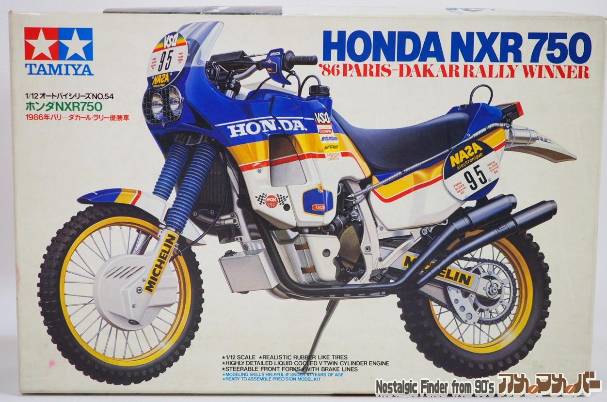タミヤ 1/12 ホンダ NXR750 パリ-ダカール・ラリー優勝車 オートバイ