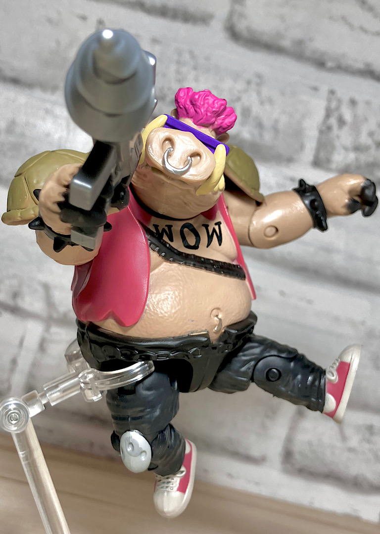 TMNTミュータントニンジャ タートルズビーバップフィギュア1988