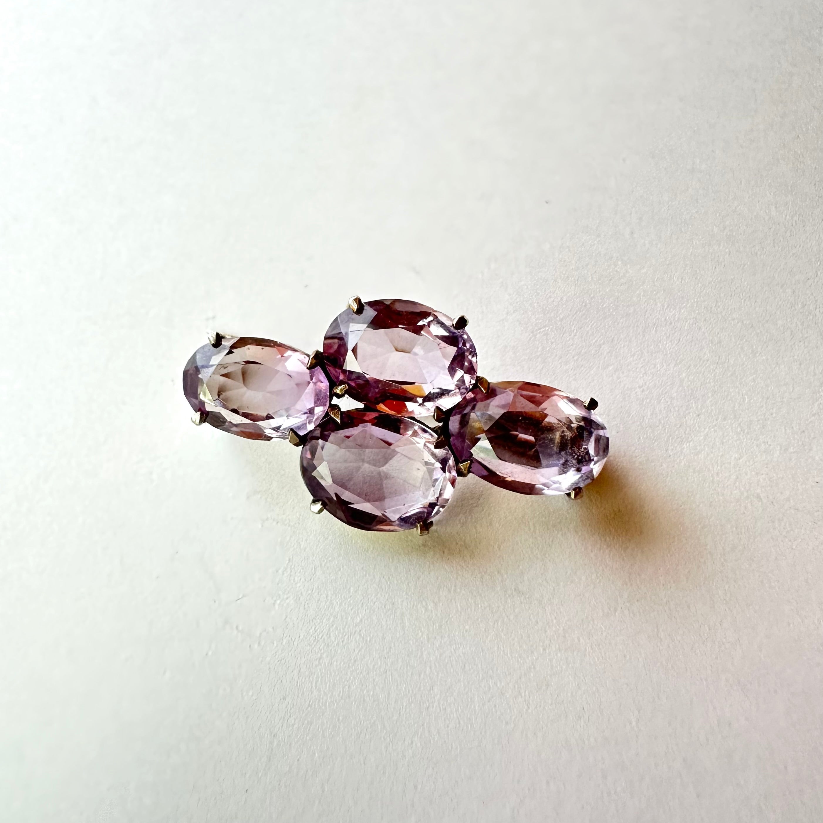 アンティーク アメジスト ブローチ（鑑別書付） – Amelie Antique