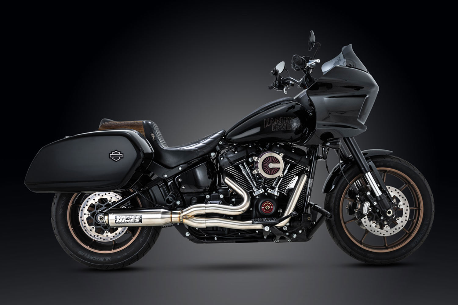 Vance and Hines Supersport 2-1 Exhaust for M-8 Softail | American