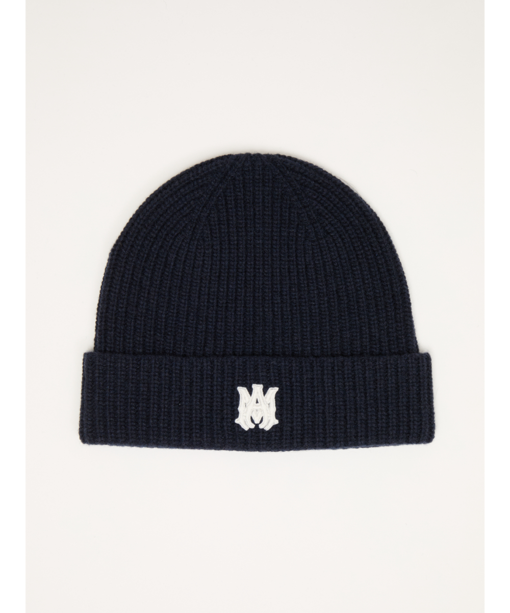 ＡＭＩＲＩニット帽 コレで決まる! AMIRIアミリ MAロゴビーニー ニット帽 (AMIRI/ニット