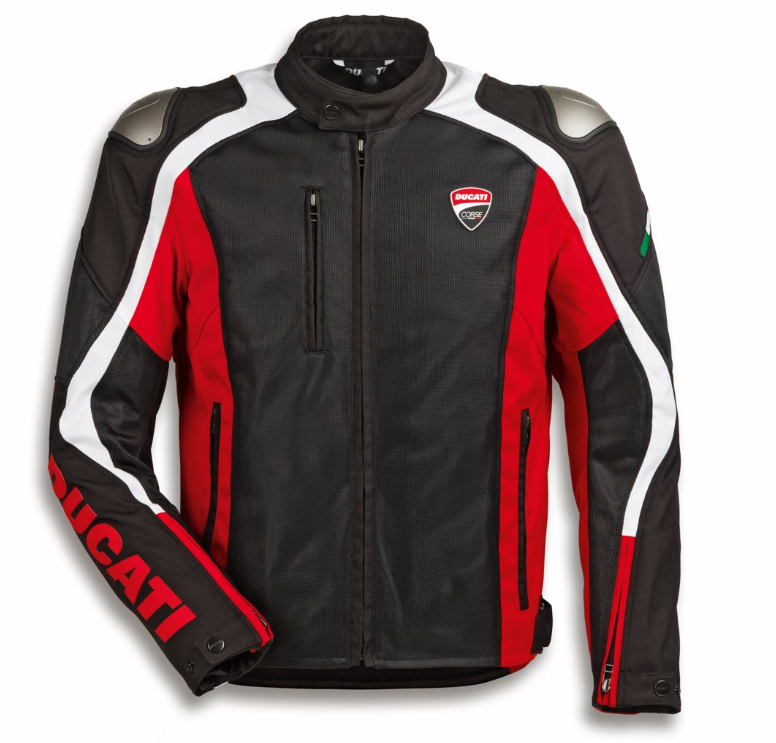 Ducati Corse Summer C4 Fabric Jacket by Dainese 9810902XX - AMS Ducati